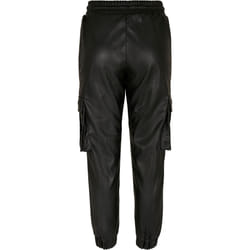 Pantalon cargo similicuir cargo femme grandes tailles Urban Classics
