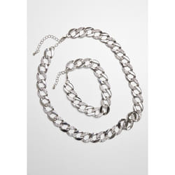 Ensemble collier et bracelet Urban Classics basic diamond