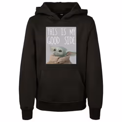 Sweatshirt à capuche enfant Mister Tee the mandalorian child good side