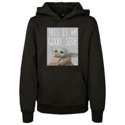 Sweatshirt à capuche enfant Mister Tee the mandalorian child good side