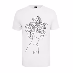 T-shirt femme Mister Tee femme one line fruit