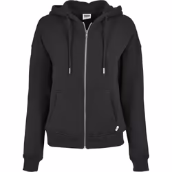 Sweatshirt à capuche femme Urban Classics organic terry zip