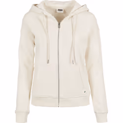 Sweatshirt à capuche femme Urban Classics organic terry zip-grandes tailles
