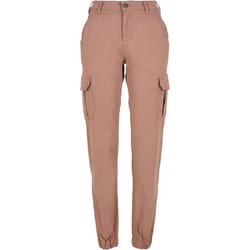 Pantalon cargo femme Urban Classics high waist (Grandes tailles)