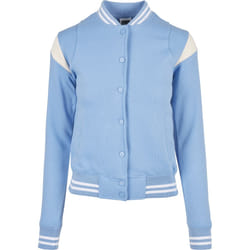 Veste Teddy femme Urban Classics inset college-grandes tailles