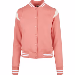 Veste Teddy femme Urban Classics inset college