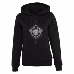 Sweatshirt à capuche femme Mister Tee ladies moth