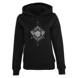 Sweatshirt à capuche femme Mister Tee ladies moth