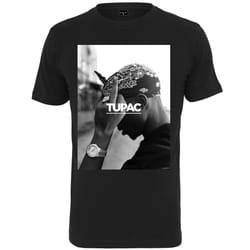 T-shirt Urban Classics 2pac f*ck the world - M