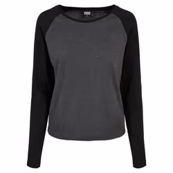 T-shirt manches longues femme Urban Classics contrast raglan - XL