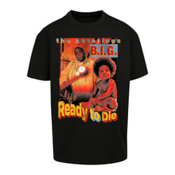 T-shirt Mister Tee Biggie Ready To Die Oversize
