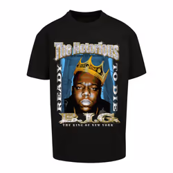 T-shirt Mister Tee biggie crown oversize