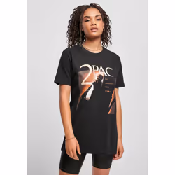 T-shirt femme Mister Tee tupac me against the world cover