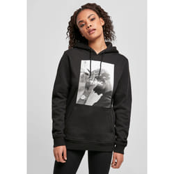 Sweat à capuche femme Mister Tee 2pac f*ck the world