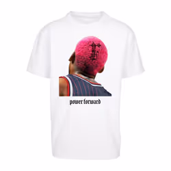 T-shirt Mister Tee power forward oversize