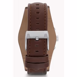 Fossil Coachman Montre bracelet Mâle Quartz Noir, Argent Argent
