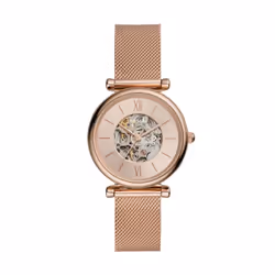 Montre Fossil Carlie Pour Femmes en Ip-rosé - ME3175