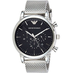 Montre Emporio Armani Luigi Pour Hommes en Argent - AR1808