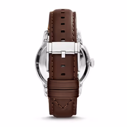 Fossil ME3061P montre Montre bracelet Mâle Mécanique (enroulage automatique) Argent