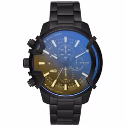 Montre - Diesel - Griffed Chrono DZ4529 - Noir - Acier - Quartz
