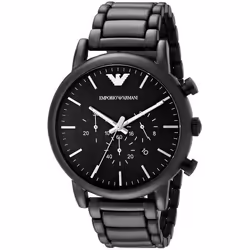Montre Emporio Armani Luigi Pour Hommes en Noir - AR1895