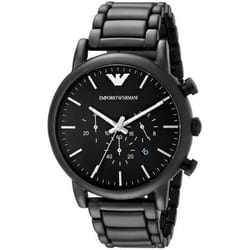 Montre Emporio Armani Luigi Pour Hommes en Noir - AR1895
