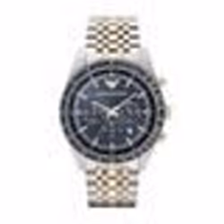 Chronographe Two Tone Emporio Armani AR6088 hommes Montre en acier inoxydable