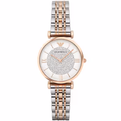 Montre Emporio Armani Gianni T-bar Pour Femmes en Multicolore - AR1926