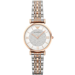 Montre Emporio Armani Gianni T-bar Pour Femmes en Multicolore - AR1926