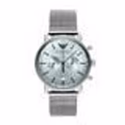 Montre Homme EMPORIO ARMANI - Acier Gris - Quartz - Verre minéral