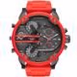 DIESEL HOMME 57MM BRACELET & BOITIER ACIER INOXYDABLE QUARTZ MONTRE DZ7370