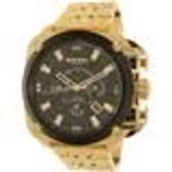DIESEL HOMME 50MM BRACELET & BOITIER ACIER INOXYDABLE QUARTZ MONTRE DZ7378