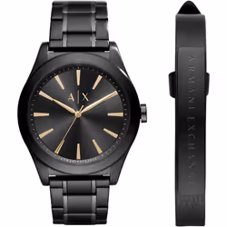 Montre Armani Exchange Nico Pour Hommes en Noir - AX7102