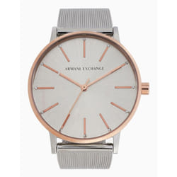 Armani Exchange AX5537NLPNLC Montre bracelet Femelle Quartz Or, Acier inoxydable