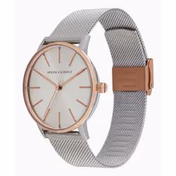 Armani Exchange AX5537NLPNLC Montre bracelet Femelle Quartz Or, Acier inoxydable