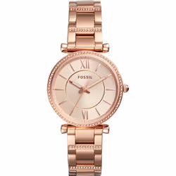 Montre Fossil Carlie Pour Femmes en Ip-rosé - ES4301