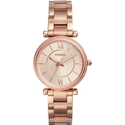 Montre Fossil Carlie Pour Femmes en Ip-rosé - ES4301