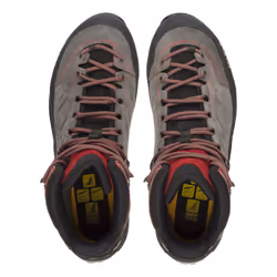 Salewa MTN Trainer Mid GTX Mâle Adulte Charbon de bois, Gris, Rouge - Vue supplémentaire 5