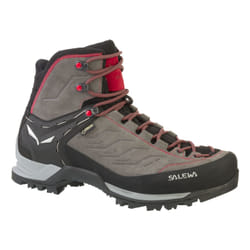Salewa MTN Trainer Mid GTX Mâle Adulte Charbon de bois, Gris, Rouge