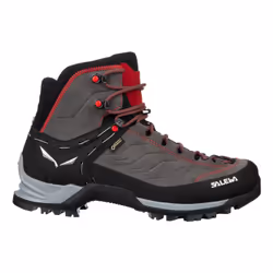 Salewa MTN Trainer Mid GTX Mâle Adulte Charbon de bois, Gris, Rouge - Vue supplémentaire 7