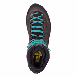 Salewa MTN Trainer Mid GTX Femelle Adulte Noir, Bleu