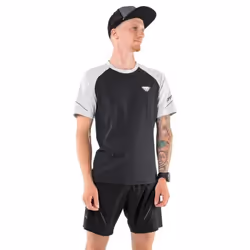 Dynafit Alpine Pro T-Shirt à Manches Courtes pour Homme Noir-Gris Taille EU 48  M 2022 T-Shirt de Course à Manches Courtes