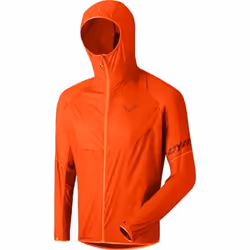 Veste coupe-vent Dynafit Homme Vertical Wind 72 - Orange - Randonnée - Imperméable - Manches longues