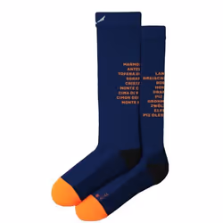 Chaussettes de randonnée - SALEWA - Ortles Dolomites Am M CR - Bleu - Homme - Respirantes