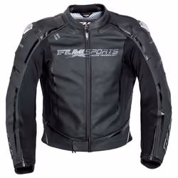 Blouson cuir homme FLM Sports Combination 3.0 - Noir - Ski - Montagne - Respirant