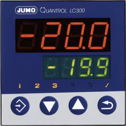 enquête Jumo Quantrol LC300 601600 Contenu: 1 pc(s) description La série Quantrol comprend 3 formats DIN 48 mm x 48 mm, 48 mm ...