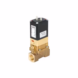 enquête Bürkert 5282 134433 Matériau du boîtier: laiton Matériau isolant: NBR Contenu: 1 pc(s) description Electrovanne à com ...