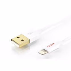 Ednet 31061 câble Lightning 1 m Argent