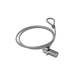 Ednet 64134 câble antivol Gris, Argent 1,5 m