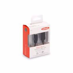 Ednet 84192 câble USB 0,2 m USB 2.0 Micro-USB B USB A Noir